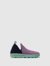 Round Toe Shoes CITY PURPLE/NAVY